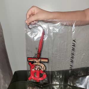 Burberry TB monogram motif leather tag